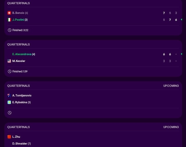 了马拉松式, 破发兑现赛, 勒的发球局 了马拉松式, 破发兑现赛, 勒的发球局